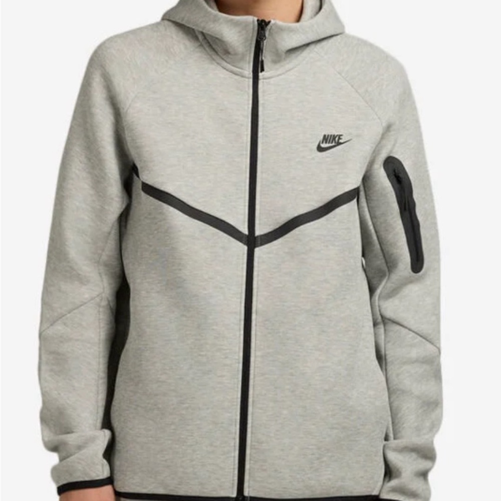 Nike Tech Gray Full-Zip Jacket